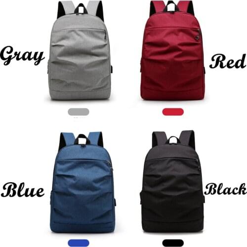 New Casual Fashion Computer Bag Large Capacity Mens Middle School Backpack 45*32*12cm