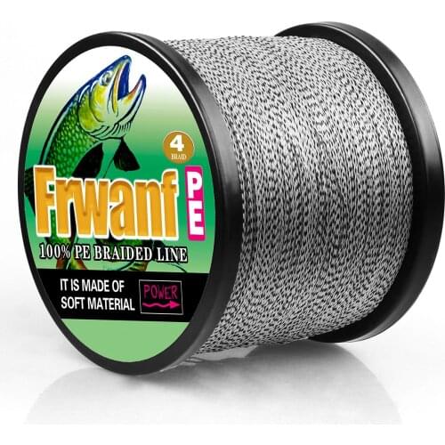 Pe braided fihing line 500M 1000M 1500M 2000M saltwater cord carp fishing wire 2-100LBS test 4 Strands color never come off