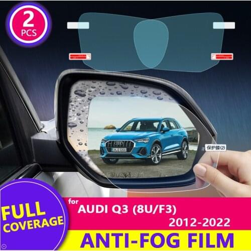 Full Cover Anti Fog Rainproof Film for Audi Q3 8U 2012~2017 Car Rearview Mirror Protective Film Foils Accessories 2014 2015 2016