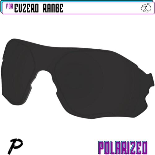 EZReplace Polarized Replacement Lenses for - Oakley EVZero Range Sunglasses - Black P