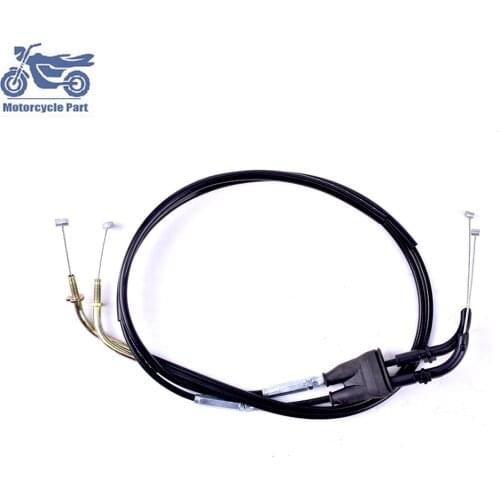 Motorcycle Adjustable Clutch Control Cable and Throttle Oil Cable Line Wires For Kawasaki Z 1000 Z1000 2003-2005 2006 2007 2008