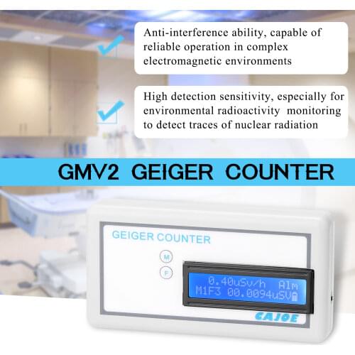 BR-9B Handheld Portable Digital Display Nuclear Radiation Detector Geiger Counter Semi-functional Type Dosimeter Marble Tester