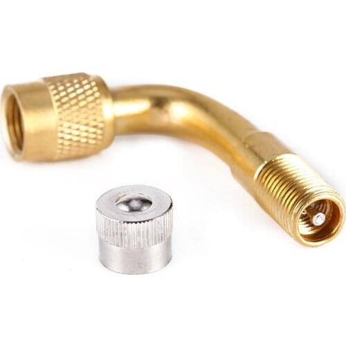 90 Degree Angle Tyre Valve Extension Adaptor For Motorcycle For Car For Truck Tires Parts New Car-Styling