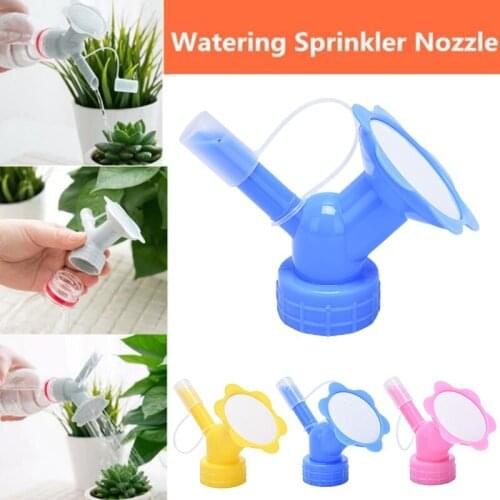 1pc Potted Plant Watering Tool Can Garden 2in1 Plastic Sprinkler Nozzle Watering Cans Sprinkler For Waterers Bottle Garden Tools