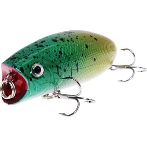 1PCS Minnow Fishing Lure 55mm 10g Topwater Hard Bait Wobbler Jig Bait Crankbait Carp Striped bass Pesca Fishing tackle SwimBait