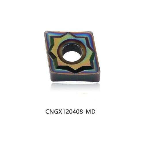 10pcs CNGX120408-MD P8090, to cut hardened steel HRC40-60, Nano-nitride PVD coating, best quality