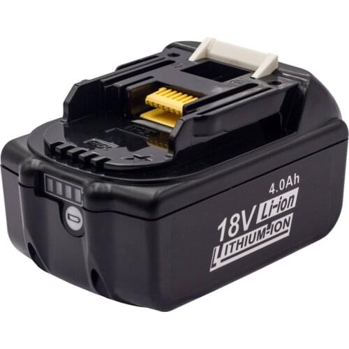 For Makita 18V 4.0aAH BL1830 BL1840 Cordless Power Tool High-Power With Lamp Charger Combination Set 18650 Battery CN(Origin)