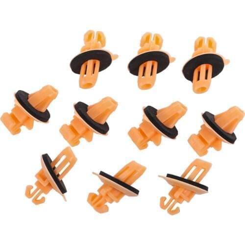 10 Pcs Car Plastic Fasteners Clip Lower Side Moulding Clips & Wheel Arch Trim Clips Fit For Toyota Land Cruiser Prado