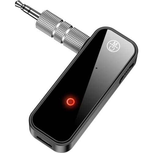 FooHee Buletooth Wireless Adapter Receiver AUX 3.5mm HD Microphone Talking Hifi Sound Play TF Card 12m Transmission C28