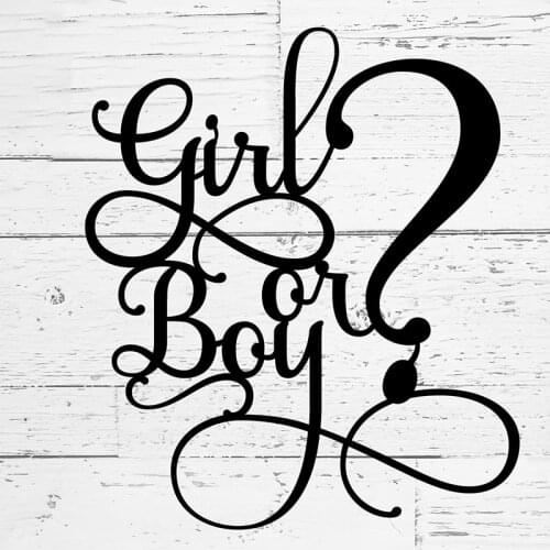 Boy Girl Letter Metal Cutting Dies Stencil Template For DIY Scrapbooking Embossing Paper Cards Album Making Craft Dies Cut