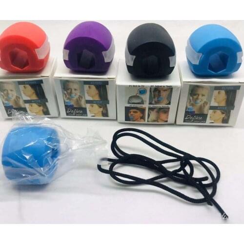 Fitness Face Masseter Men Facial Pop Mouth Jawline Jaw Muscle Exerciser Chew Ball Chew Bite Breaker Training Body Skin Care
