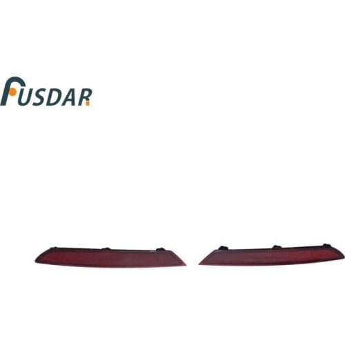 Red Lens Rear Bumper Reflector No Light L+R Pair For BMW 5 Series G38 M Sport 2018-2020