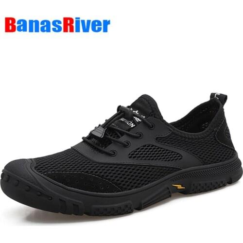 Men Fashion Traed Light Breathable Sport Shoes Outdoor Leisure Classic Hard-Wearing Non-slip Sneakers Walking Casual Footwear