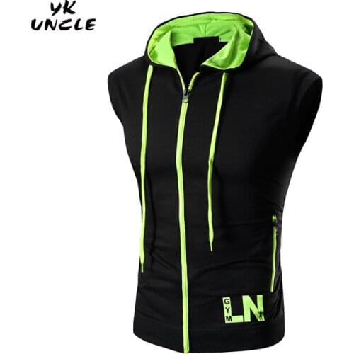 Men Fashion Tank Tops Mens Zipper Tank Top Fitness Stringer Vest Casual Tanks Tops Sleeveless Undershirts Man Singlets,YK UNCLE