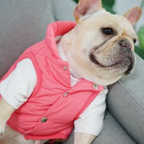 [MPK Dog Wear] Comfortable Dog Vest to Keep Warm During Winter, 3 Colors Available