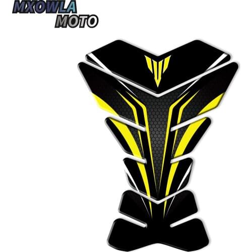 Fit for MT Logo MT MT-07 MT-09 MT07 MT09 FZ-07 FZ-09 Fuel Tank Cap Sticker 3D Carbon Motorcycle FUEL CAP STICKER
