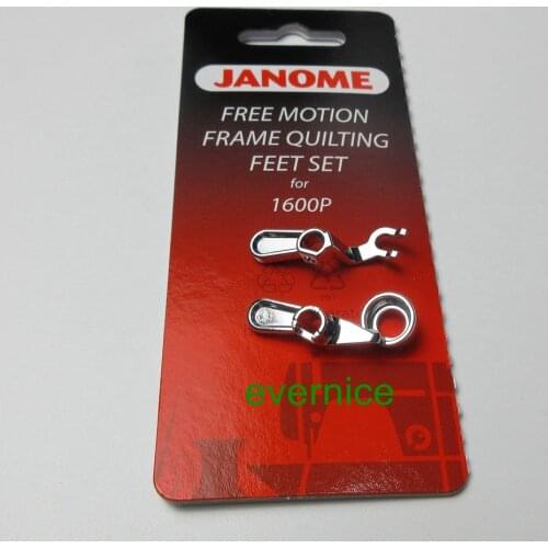 Genuine Janome Free Motion Frame Quilting Feet 767434005 For Janome 1600P Dbj628