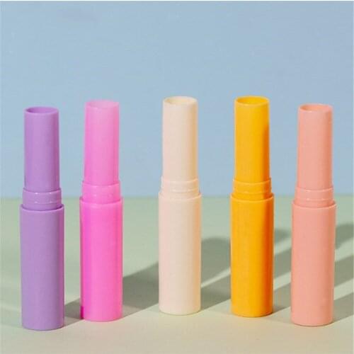 4ml Empty Chapstick Lip Gloss Tubes Hot Diy Cosmetic Slim Filling Lipstick Balm Tube With Caps Container Bottle Lip Makeup Tools
