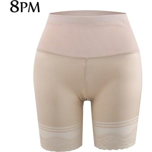 Plus Size Shorts Under Summer Sexy Lace Anti Chafing Thigh Safety Shorts High Waist Shorts Underwear Large Size 3XL ouc1052