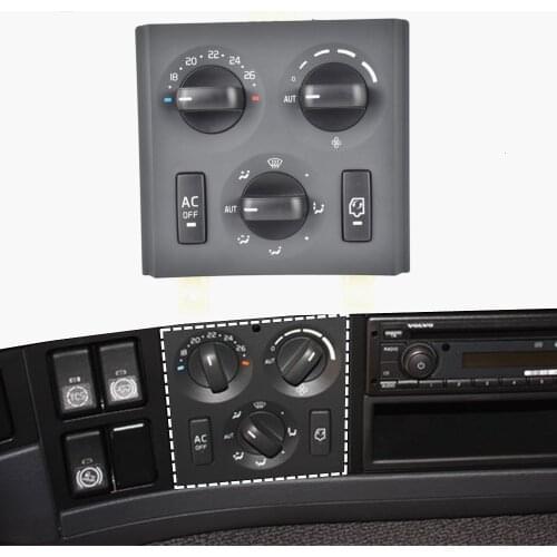 Brand New 24V Switch Panel Climate Heater Control Combined Switches For Volvo Truck FM FH 85115380 20853478 21272395 20508582