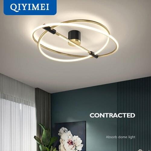 LED Chandelier Modern Flush Mounted for Bedroom, Hallway, Kitchen, Living Room, Bar ,Lamp lights Adjustable Indoor Lighting