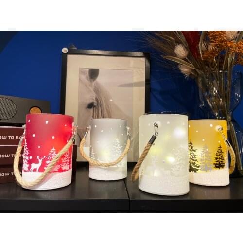 LED Light Xmas Decoration Tree Deer / LED Light Tree Deer Sence / Table Lamp /Xmas Gift / Gift/ Ambiance Decor Lamp