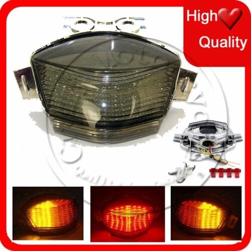 Motorcycle LED Brake Tail Light Turn Signal Accessory For Kawasaki Ninja650R Ninja ZX650 ZR6F 2006 2007 2008 Motorbike TailLight