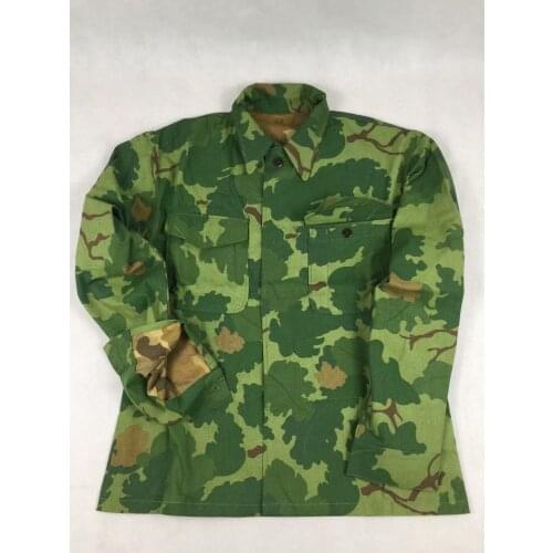 Tomwang2012. VIETNAM WAR US ARMY SOLDIER MITCHELL CAMO UNIFORM FIELD TUNIC TOPS MILITARY UNIFORM