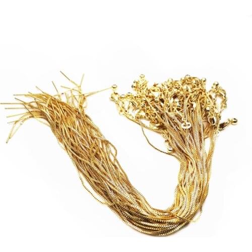 Needle universal bracelet necklace Push and pull adjustable length size bracelet Semi-finished bracelets DIY hand accessories