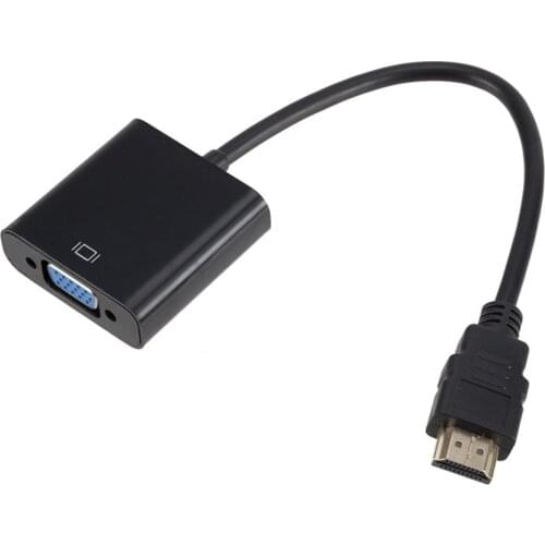 1080P HDMI-compatible to VGA Adapter Digital to Analog Converter Cable For Xbox PS4 PC Laptop TV Box to Projector Displayer HDTV