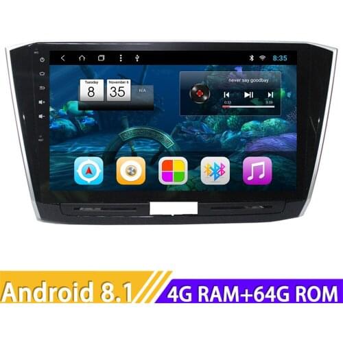 Car Radio Android 8.1 Multimeidia Player For VW Passat 2016 Stereo GPS Navigation Automagnitol 2 Din Autoraduo Car Head Unit