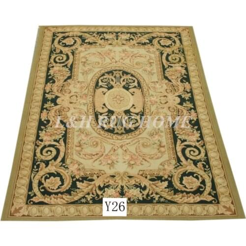 Free shipping 6'X9' French Aubusson weave rugs handmade aubusson carpets