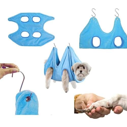Pet Cat Grooming Hammock Helper Cat Grooming Hammocks Restraint Bag Puppy Dog Cat Nail Clip Trimming Bathing Bag Pet Suppllies