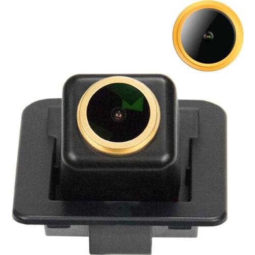 Freezzmi Golden HD Car Rear View Reverse Camera Original Reverse Hole for Mercedes Benz S E C Class S300 400 X204 W212 W221 W216