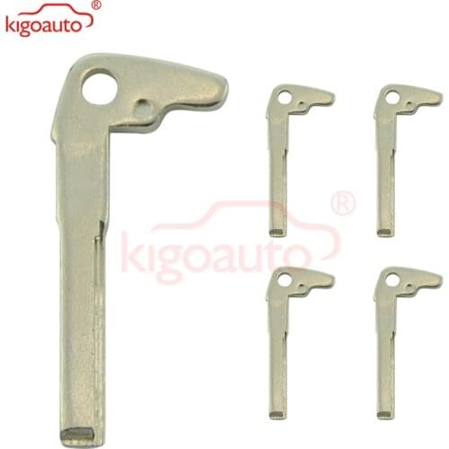 Kigoauto 5pcs For Mercedes Benz E S Class 2000 replacement smart key insert key blade