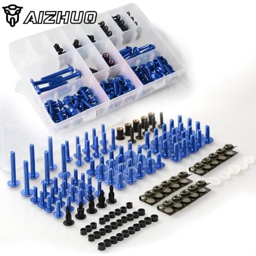 Motorcycle Fairing Bolts Screws Body Spring Bolts Kit For YAMAHA FZ8 FAZER FZ6 FZ6N FZ6S FZ6R FZ1 FAZER XSR700 XSR 700 XT1200Z