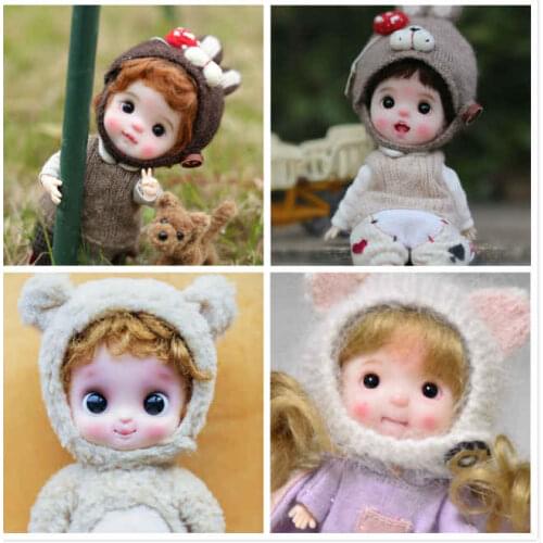 OB11 doll customization 1/8 BJD dolls OB doll DIY polymer clay 2020