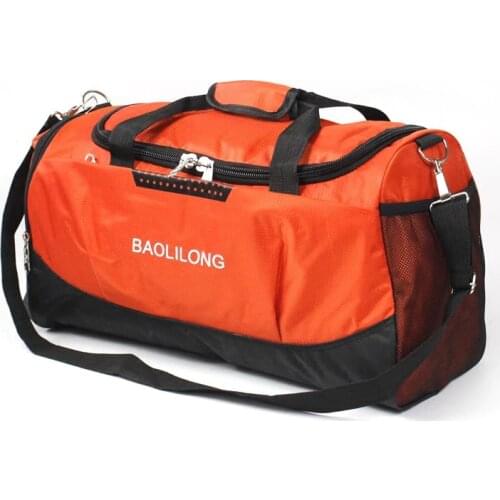 Lightweight mens training exercise handbag waterproof independent shoe bag travel bag luggage clothes bag