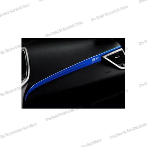 Lsrtw2017 car dashboard co-pilot storage box trims decoration for Changan Cs75 2013 2014 2015 2016 2017 Stainless Steel