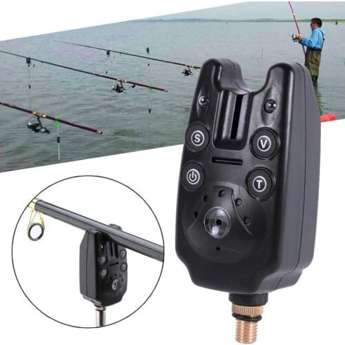 Fishing Bite Alarms Waterproof Blue LED Rod Alert Tone Volume Sensitivity Sound Carp Fishing Tackle 2020 New
