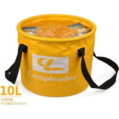 Folding Bucket Portable Retractable Outdoor Fishing Campming Picnic Small 10L Bucketcar Outdoor Washing Bucket