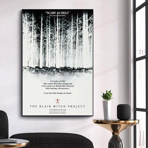 WM3084 The Blair Witch Project (2) Wonderful Classic Movie HD Silk Fabric Poster Art Decor Indoor Painting Gift