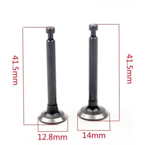 1 pair Intake And Exhaust Valve For 139F-2 ROBIN EH035 Engine Brush Cutter.Grass Trimmer. Garden Tools Spare Parts