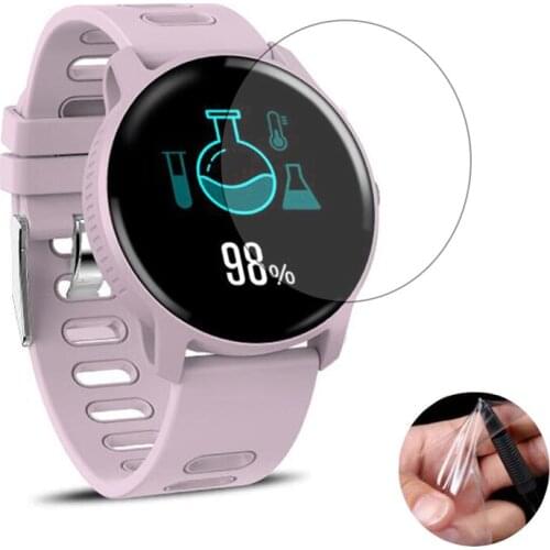 3pcs Soft Clear Protective Film Guard Protection For SENBONO LEMFO S08 Smart Watch Smartwatch Screen Protector Cover (Not Glass)