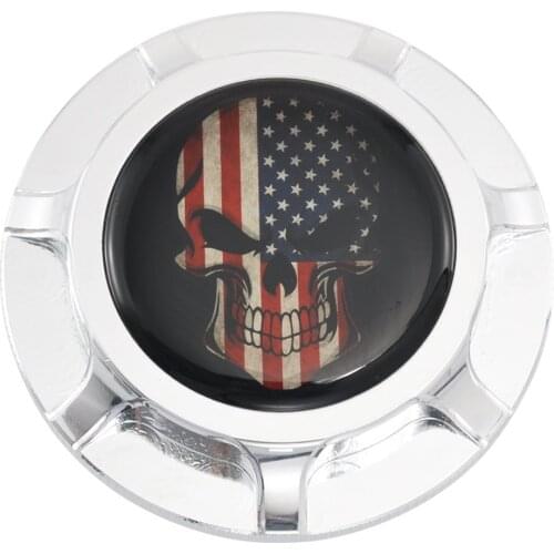 3D Stereo Crystal Drop Patch Motorcycle Fuel Gas Tank Cap Cover Trim Fit For 92-Up Harley XL Dyna 00-Up Softail 94-19 Road King
