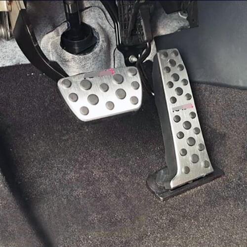 Aluminum Car Accelerator Pedal Brake Pedals AT Pedal Pads Cover For Toyota RAV4 RAV-4 2019 2020