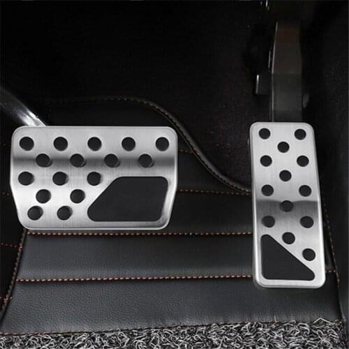 Car Accessories Accelerator Brake Pedal Cover For Jeep Compass Liberty PATRIOT Patriot for Dodge Journey JCUV for FIAT Freemont