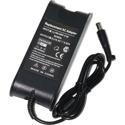 19.5V 4.62A 90W 7.4*5.0mm Laptop Adapter Charger for Dell Inspiron 15 (3520) (3521) Power Supply
