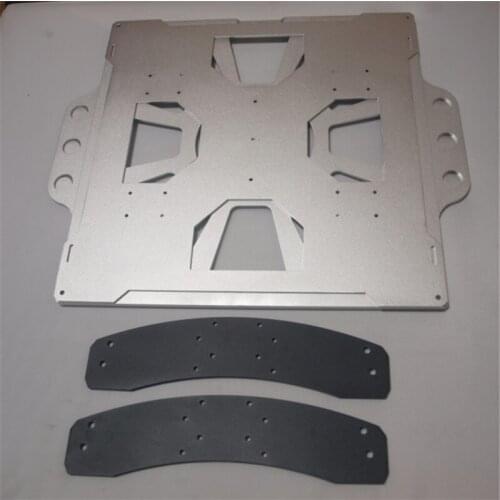 Lulzbot Aluminum Carriage Upgrade Leveling Tray TAZ 4/5 Replaceable Bed kit Lulzbot Taz Removable Build Bed Upgrade kit