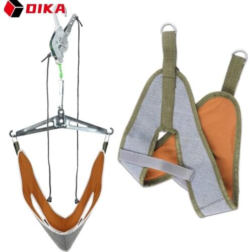 Cervical Traction Over Door Neck Massager Device Kit Stretcher Adjustment Chiropractic Back Head Massager Inflatable Relaxation